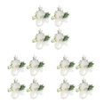 thumbnail image 1 of Flores artificiales para bodas Sonducket Romance a un día especial Novia premium Blanco leche, 1 of 6