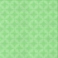 thumbnail image 1 of Ahgly Company Machine Washable Indoor Square Transitional Green Area Rugs, 4' Square, 1 of 7