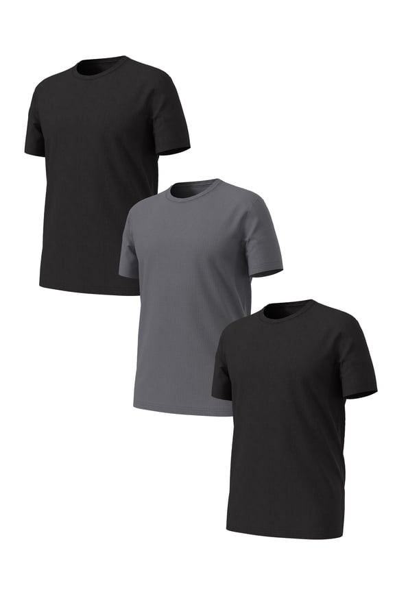 Men's Ultra Lite Mesh Crew Tee, 3-Pack, Sizes S-2XL