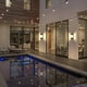 thumbnail image 3 of Aplique de pared LED para interior y exterior, 10 W, resistente al agua, IP65, aluminio antracita, iluminación decorativa, luz blanca cálida de 3000 K, lámpara para exterior para sala de estar,, 3 of 6