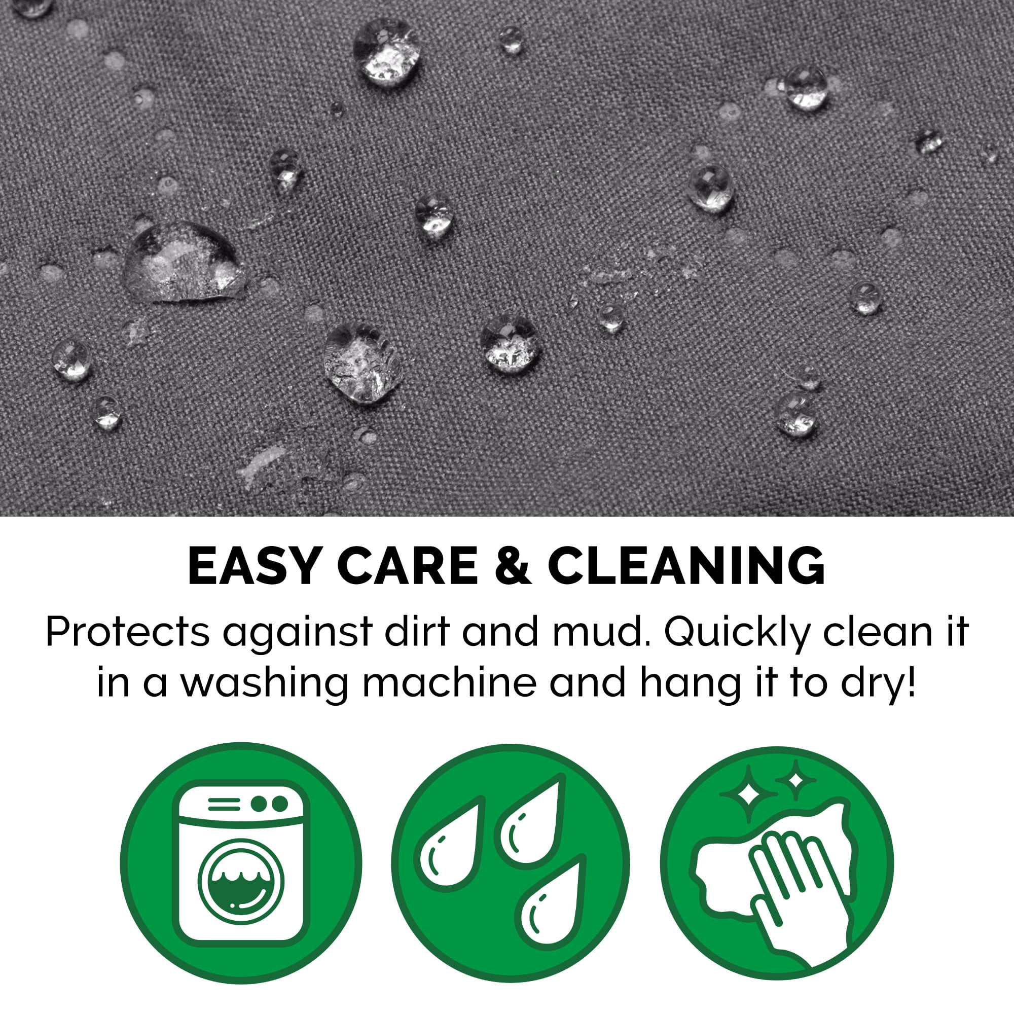 FurHaven Waterproof Slip-Resistant Furniture Protector, Gray, Loveseat, 1 Count