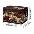 thumbnail image 3 of Trovenix Christmas Storage Box Bag Clothing Home Organizer Xmas Holiday Decorative Bin For Clothes Blankets Pillows Sweaters Quilts, 3 of 6