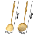 thumbnail image 2 of Stainless Steel Cooking Utensils Set,2 PC Gold Kitchen Utensils Set, 2 of 5