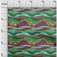 thumbnail image 2 of oneOone Rayon Light Green Fabric Floral Sewing Craft Projects Fabric Prints By Yard 56 Inch Wide, 2 of 5