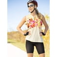 thumbnail image 6 of Terry Touring Bike Short Regular 8" Long Womens Padded Cycling Shorts for Women  Compression Pockets Leg Grippers, 6 of 8