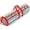 Red, variant on Home Textile Storage Expert Wrap and Holiday Paper Tube Organizer for Seasonal Crafts and Clear Zipper Bag Storage, 100cm×25cm, White