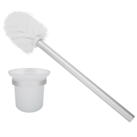 Wall Mounted Toilet Brush Holder Modern Bathroom Cleaner With Easy Installation Accessories