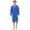 Blue, variant on Skylinewears Men’s Luxury Robe 100% Cotton Terry Robe Shawl Collar Kimono Bathrobe Spa Robe Lightweight Soft Sleepwear Shower Robe Gowns for Men