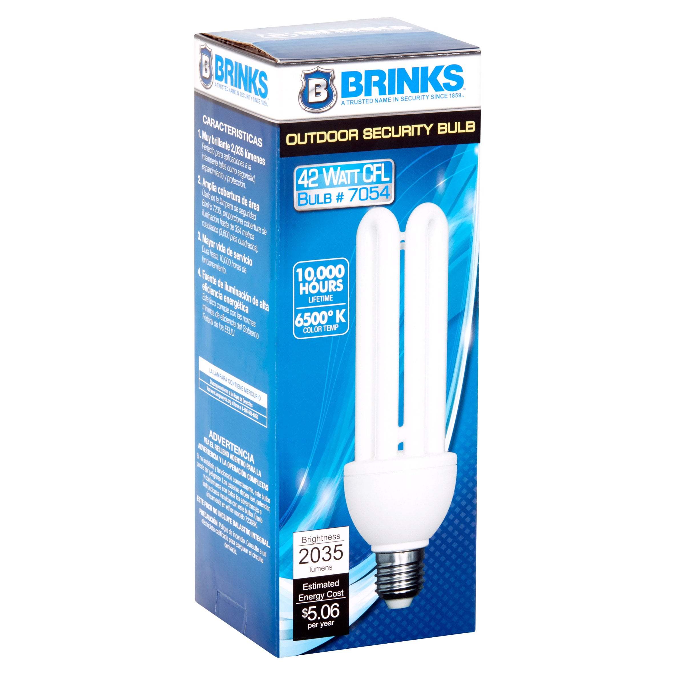 Brinks 42w Cfl Outdoor Security Bulb Fluorescent Light Bulbs White Brinks 42w Cfl Outdoor Security Bulb Fluorescent Light Bulbs White 42 Watts