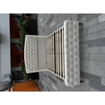 thumbnail image 1 of Eastvita Grey Queen Size Bed Frame - Velvet Upholstered Platform/Deep Button Tufted Wingback Headboard/No Box Spring Needed/Easy Assembly, 1 of 6