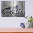 thumbnail image 4 of Luxe Metal Art 'Blue Bike at Barn' by Lori Deiter, Metal Wall Art, 16"x12", 4 of 9