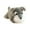 Gray, variant on Loespoir Soft and Stuffed Schnauzer Toy with Gentle Texture, Adorable Dog Plush for Home Display, Cute Companion for Relaxation and Decor