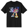thumbnail image 1 of Voltron I Like Big Bots Black T-Shirt, 1 of 2