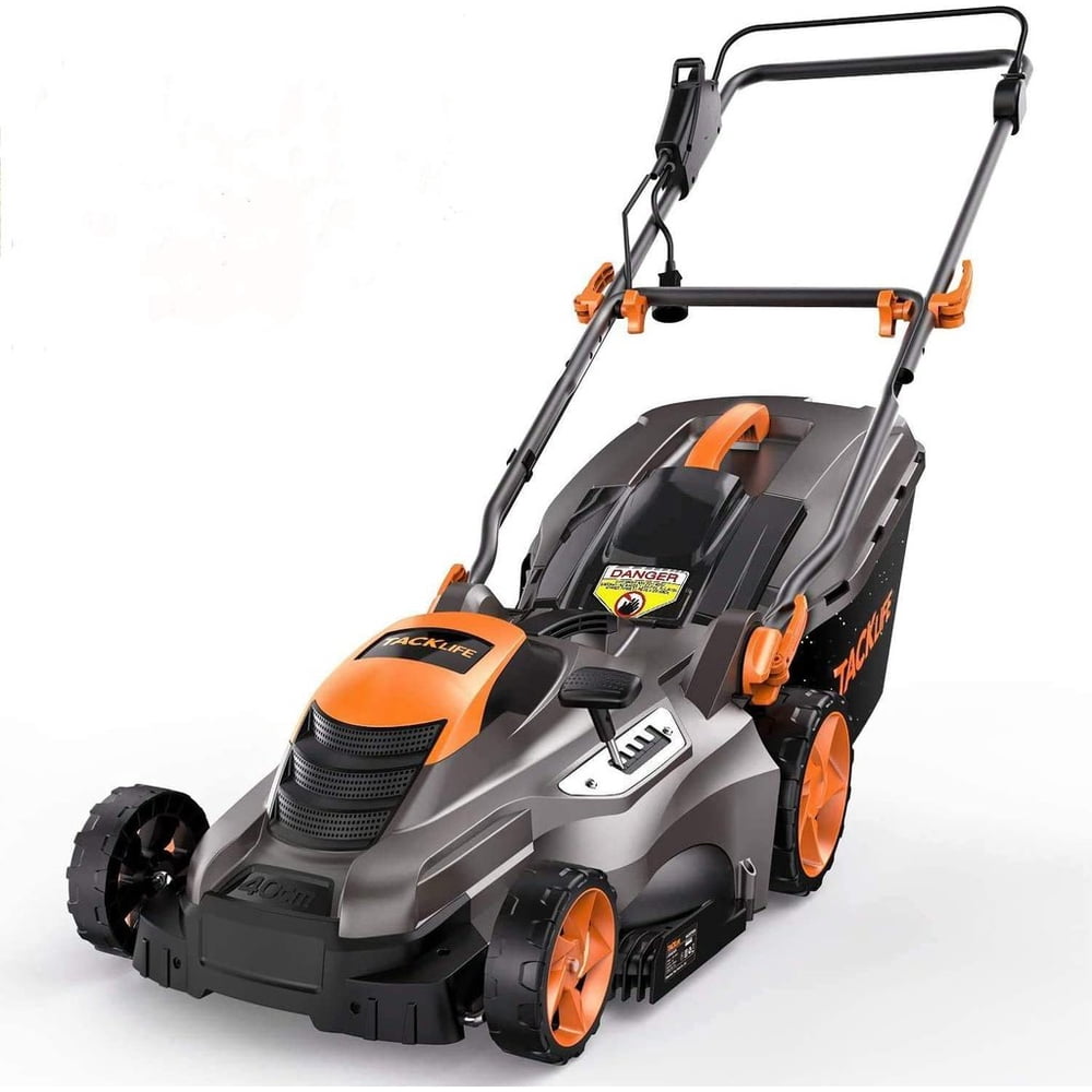 TACKLIFE Corded Electric Lawn Mower 13 Amp, 16inch, 5 Cutting Heights