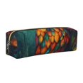 thumbnail image 1 of Easygdp Colorful Owl Forest para Estuche de Lápices de Cuero, Estuche de Papelería de Cuero, Estuche de Gran Capacidad con Cremallera, 1 of 7