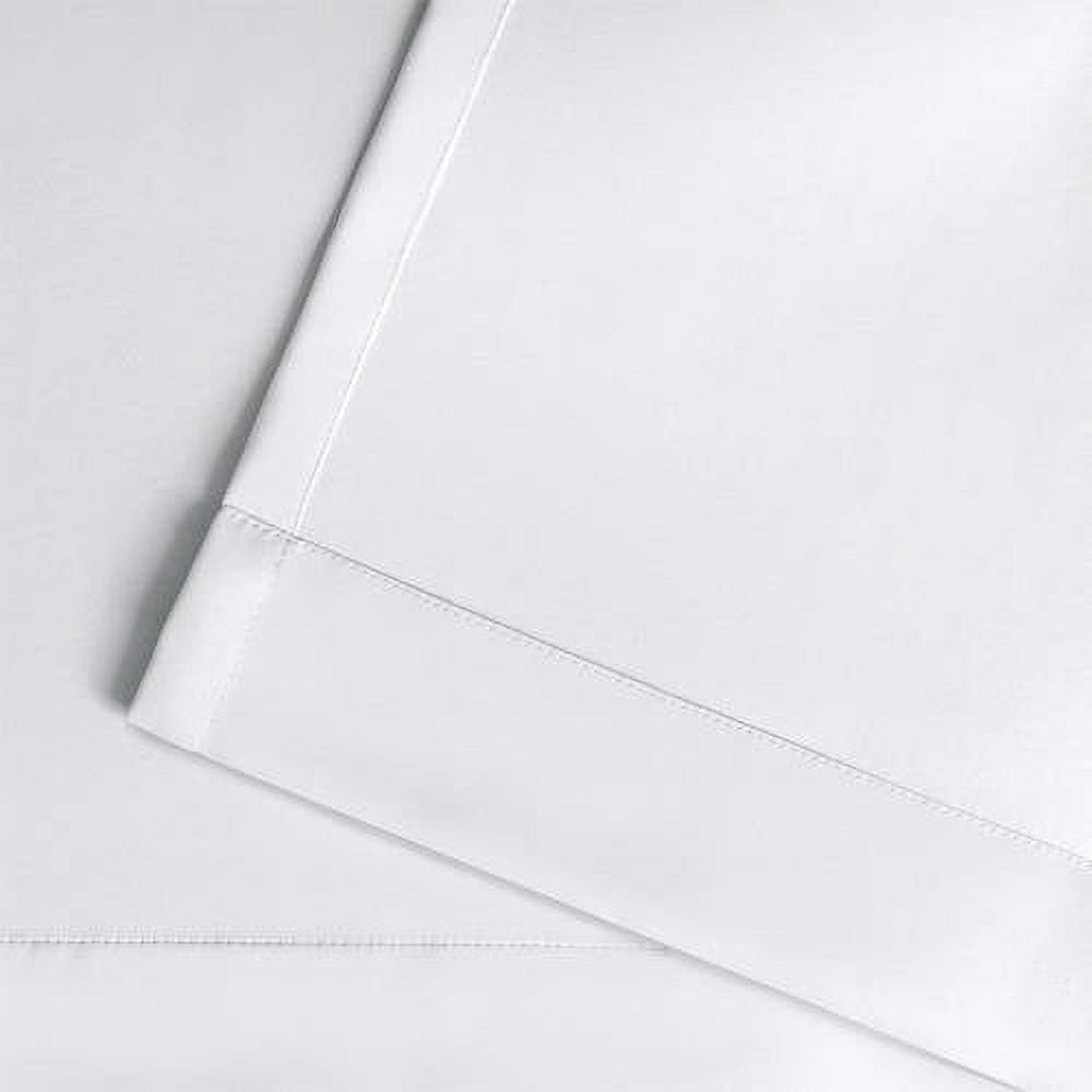 Exclusive Home Sateen Kids Twill Woven Room Darkening Blackout Grommet Top Curtain Panel Pair, 52"x96", Winter White
