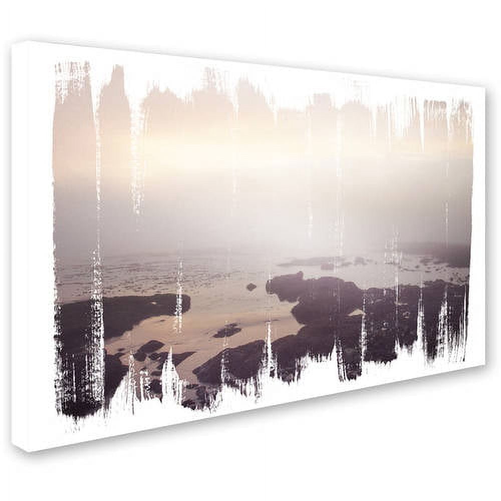 Trademark Fine Art "Painted Seaside I" Canvas Art by Laura Marshall