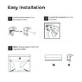thumbnail image 3 of Chicology Light Filtering Cordless Roman Shades, 3 of 7