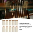 thumbnail image 4 of Embouts de Queue de Billard, 10 Pcs Embouts de Queue de Billard Robustes Compacts Légers pour Amateurs de Billard, 4 of 8