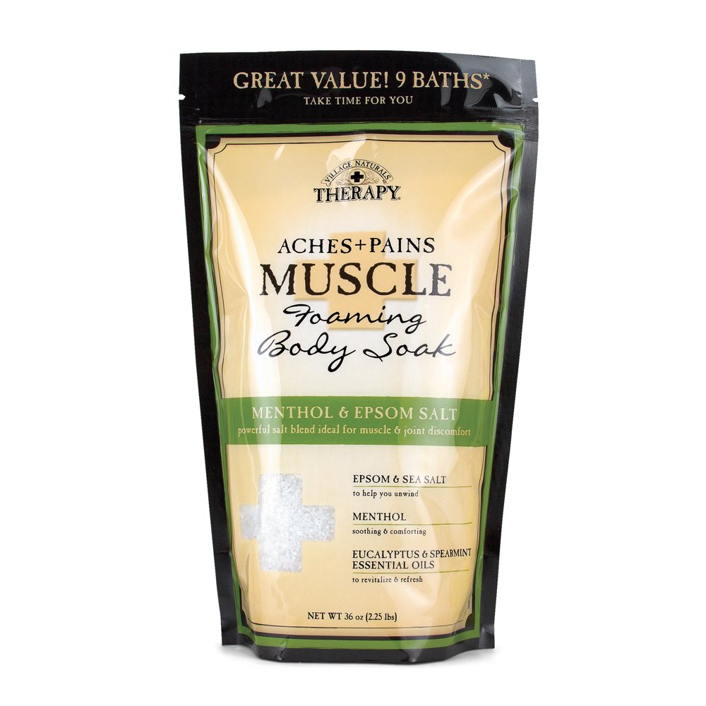 Village Naturals Therapy Menthol & Epsom Salt Aches + Pains Muscle