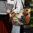 thumbnail image 7 of Balery Vintage Colorful Flower Puppy Beach Travel Bag - Water-Resistant, Large Capacity Lightweight Tote with 7 Pockets for Women and Men - Perfect for Beach, Pool, Gym, and Travel, 7 of 7