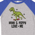 thumbnail image 4 of Inktastic Mimi and Poppy Love Me Grandson Boys Toddler T-Shirt, 4 of 5