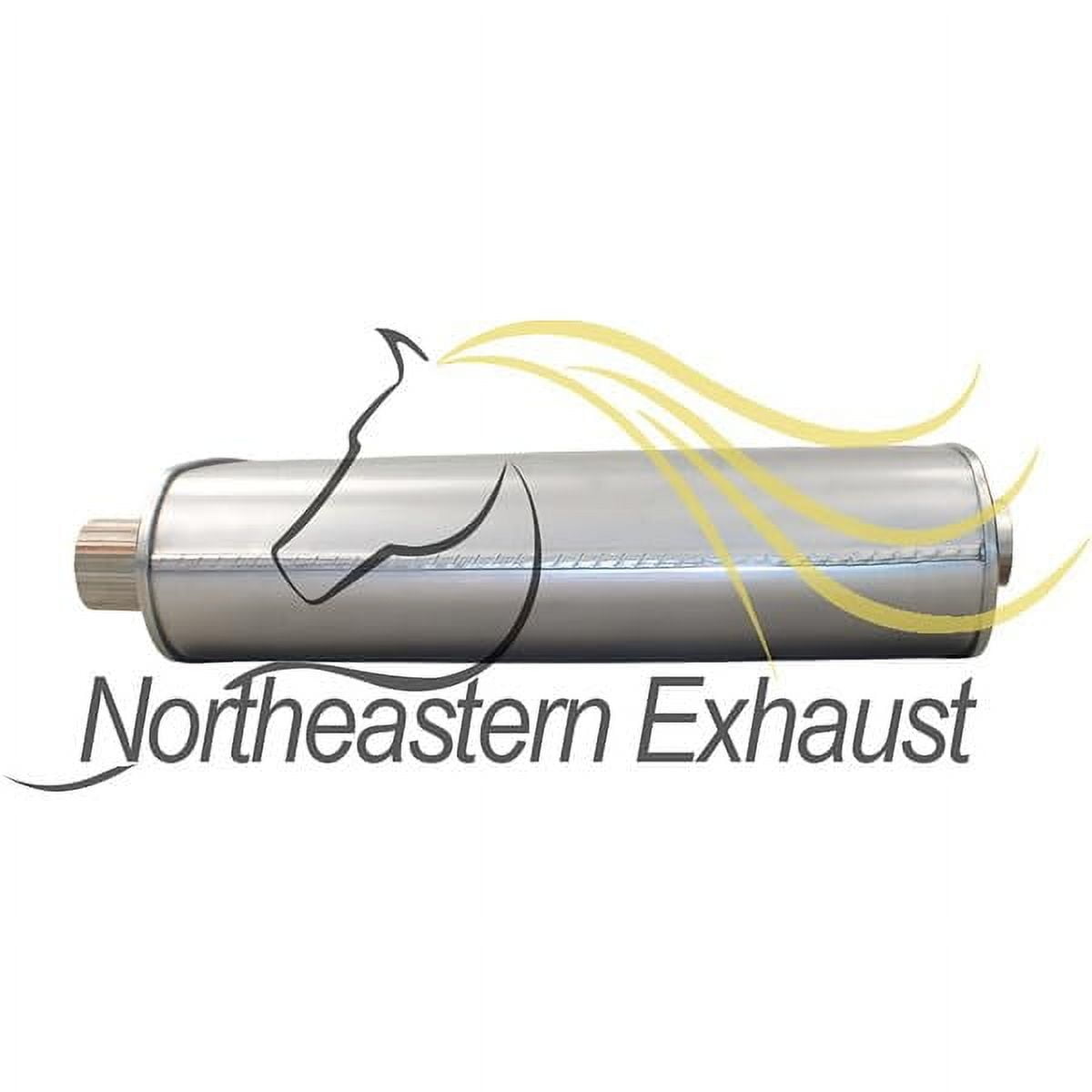 Stainless Steel Exhaust Center Muffler for 2007-2010 Saturn Outlook 3.6L Direct Fit
