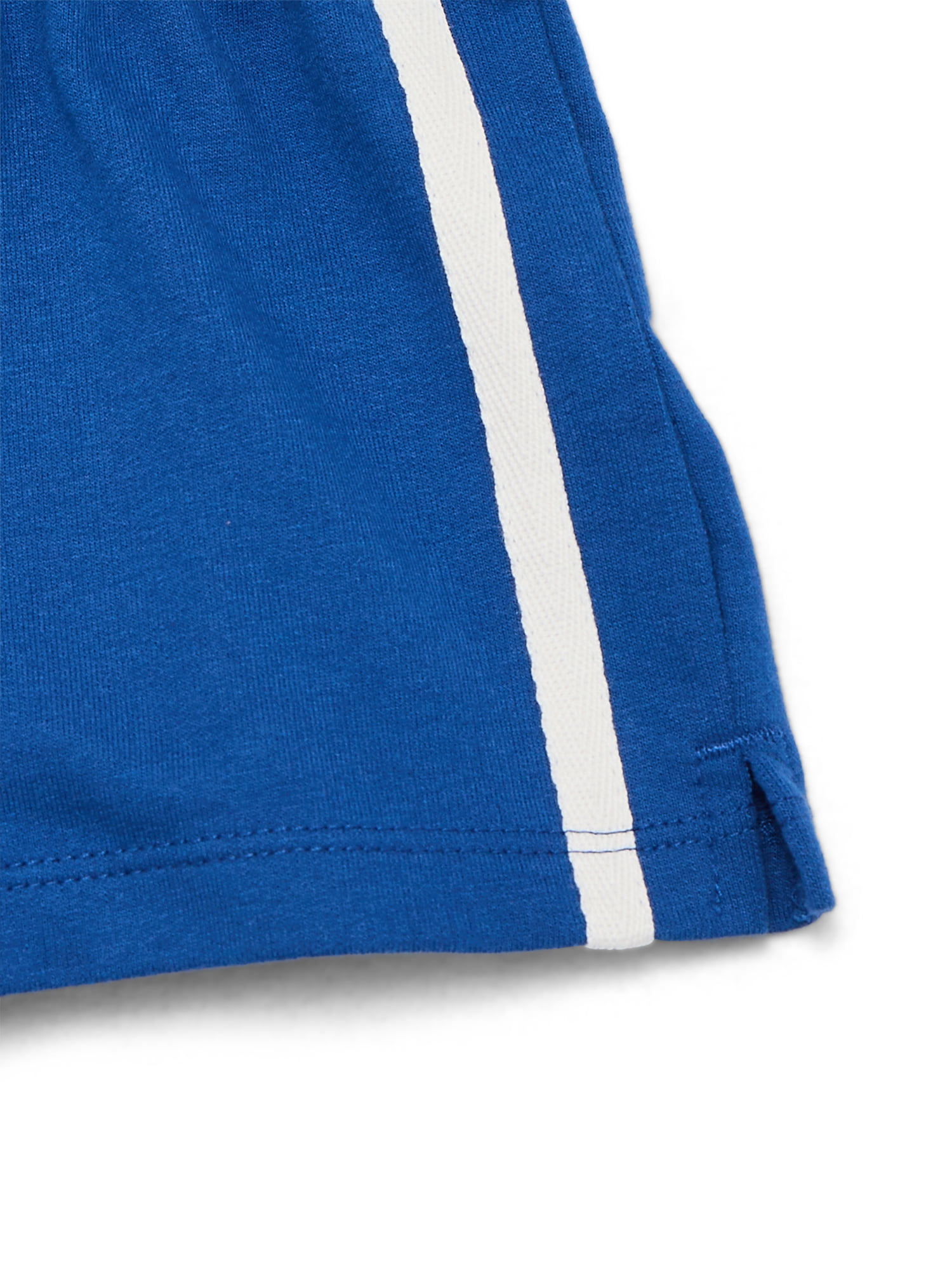 Wonder Nation Baby Boy French Terry Taped Shorts, Sizes 0-24 Months
