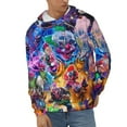 thumbnail image 6 of Killer Klowns from Outer Space Men's Hoodie Novelty Pattern Adult Hooded Sweatshirts Casual Unisex Pullover for Women Youth, 6 of 8