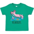 thumbnail image 3 of Inktastic Relaxolotl- cute axolotl on summer vacation Boys or Girls Toddler T-Shirt, 3 of 5