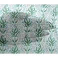 thumbnail image 4 of oneOone Viscose Chiffon Fabric Leaves Block Print Fabric By The Yard 42 Inch Wide, 4 of 4