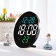thumbnail image 5 of Reloj LED creativo de doble propósito de 9 pulgadas, reloj multifunción para sala de estar, reloj de noche Zhivalor BST3006285-1, 5 of 5