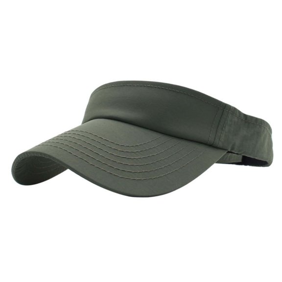 WMNTST Womens Sun Hats Casual Beach Sun Visor Solid Color Outdoor Adjustable Breathable Wide Brim Sports Hat