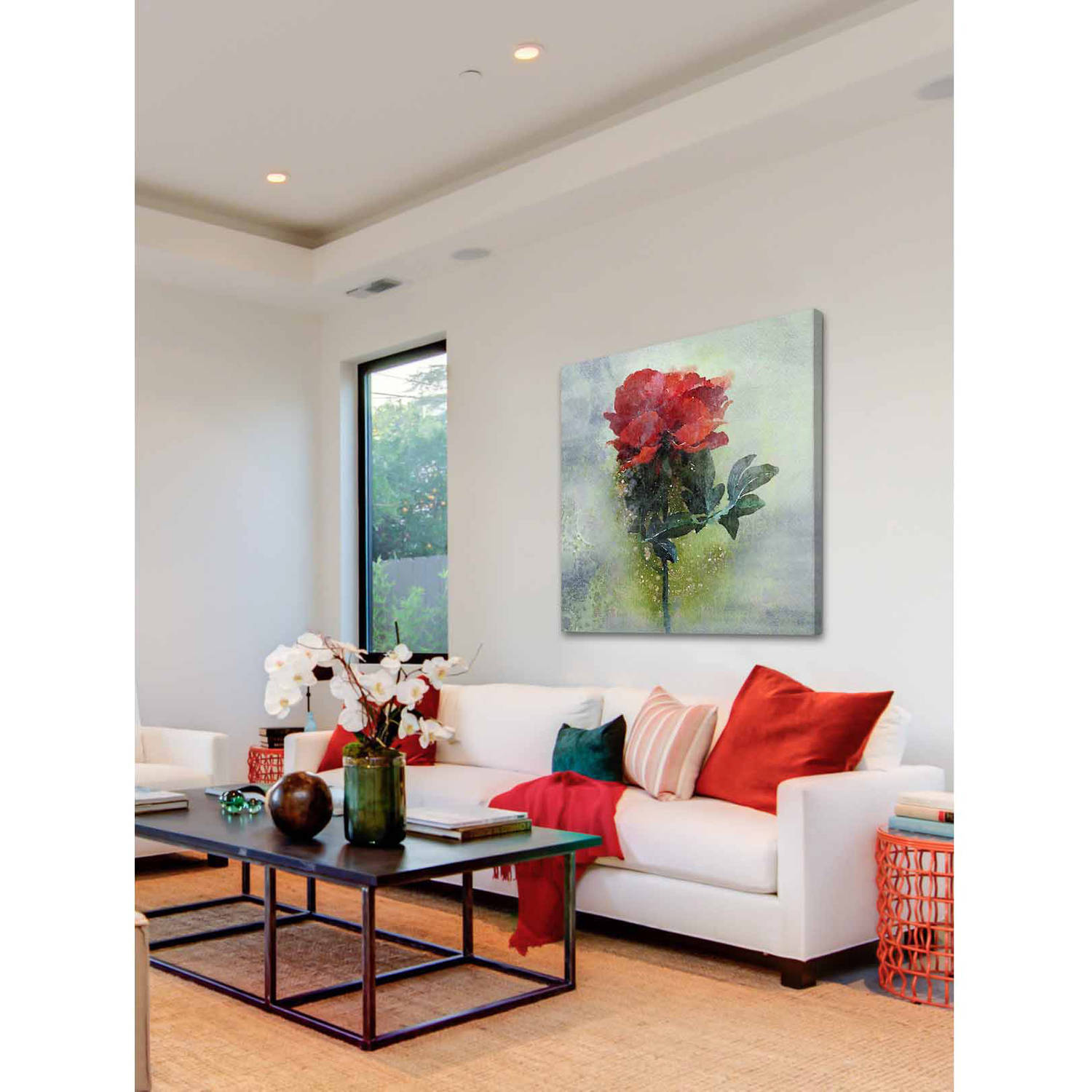 "In Full Bloom" Painting Print on Wrapped Canvas