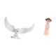 thumbnail image 5 of Escultura de ángel,Estatua de ángel para decoración del hogar,manualidades,color blanco,Estatua de muñeca de resina,Estatua de resina de niña antigua tradicional china,Artesanía Vestido, 5 of 8
