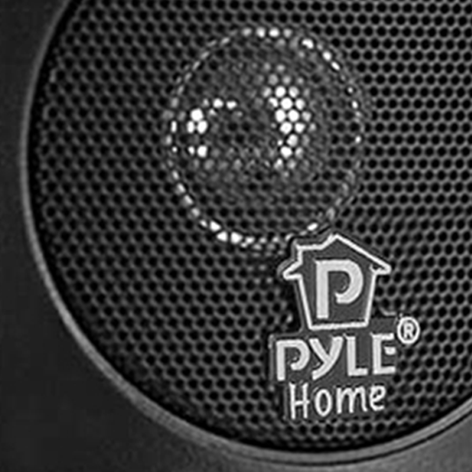 Pyle PCB3BK 3 Inch 100W Mini Cube Bookshelf Stereo Speakers, Black (4 Speakers) - image 4 of 5