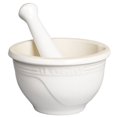 thumbnail image 1 of Le Creuset Stoneware Mortar and Pestle Set, 10 oz., White, 1 of 4