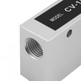 thumbnail image 3 of CV, 15HS Aluminum Alloy Exhaust Vacuum Generator Valve, Wear Resistant, Simple Structure, Large Air Ventilation with Vacuum Ejector, Precision Threads, for Easy Connection, 3 of 7