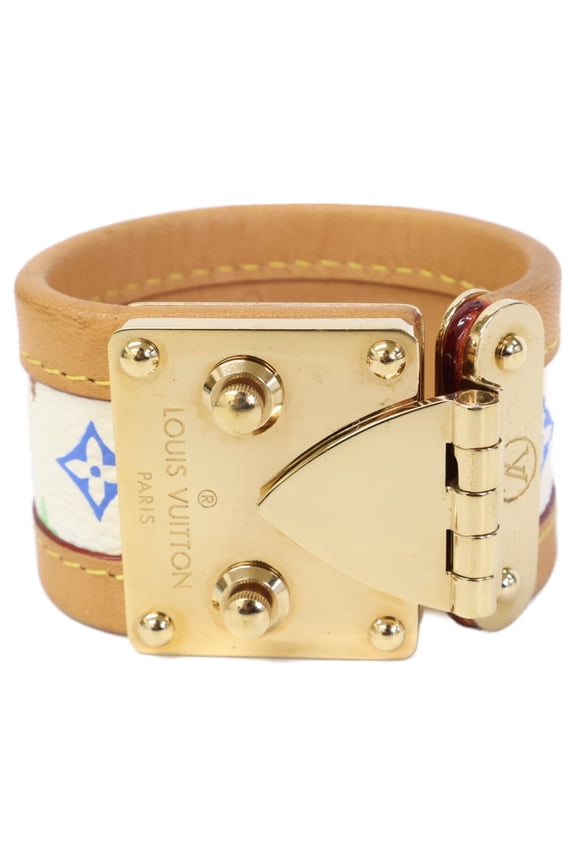 Pre-Owned LOUIS VUITTON M92593 Bracelet Cellure Bangle Monogram Multicolor Women's