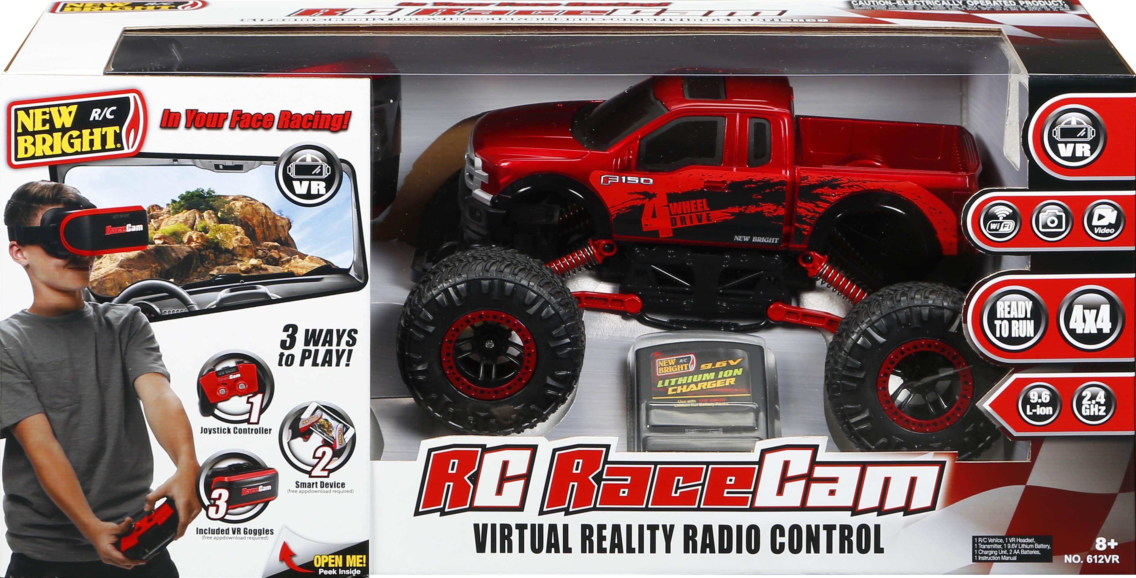 New Bright RC 1:12 Scale VR 4x4 Race 