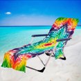 thumbnail image 4 of Beach Chair Cover Portable Pool Side Pocket Sunbathing Towel, 4 of 7