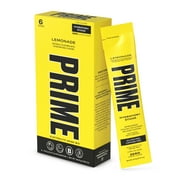 Prime Hydration Sticks, Lemonade, 6 Count, Electrolytes, Zero Sugar