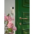 thumbnail image 5 of Google Nest Doorbell (Wired, 3rd Gen) - Video Doorbell Camera with 2K Video - Works with Google Home - With Gemini - Linen, 5 of 16