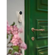 Google Nest Doorbell (Wired, 3rd Gen) - Video Doorbell Camera with 2K Video - Works with Google Home - With Gemini - Linen