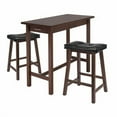 thumbnail image 1 of Winsome Sally 3-Pc Breakfast Table Set with 2 Cushion Saddle Seat Stools, 1 of 4