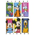 thumbnail image 2 of Girl's Mickey & Friends Colorful Character Panels  Graphic T-Shirt, 2 of 4