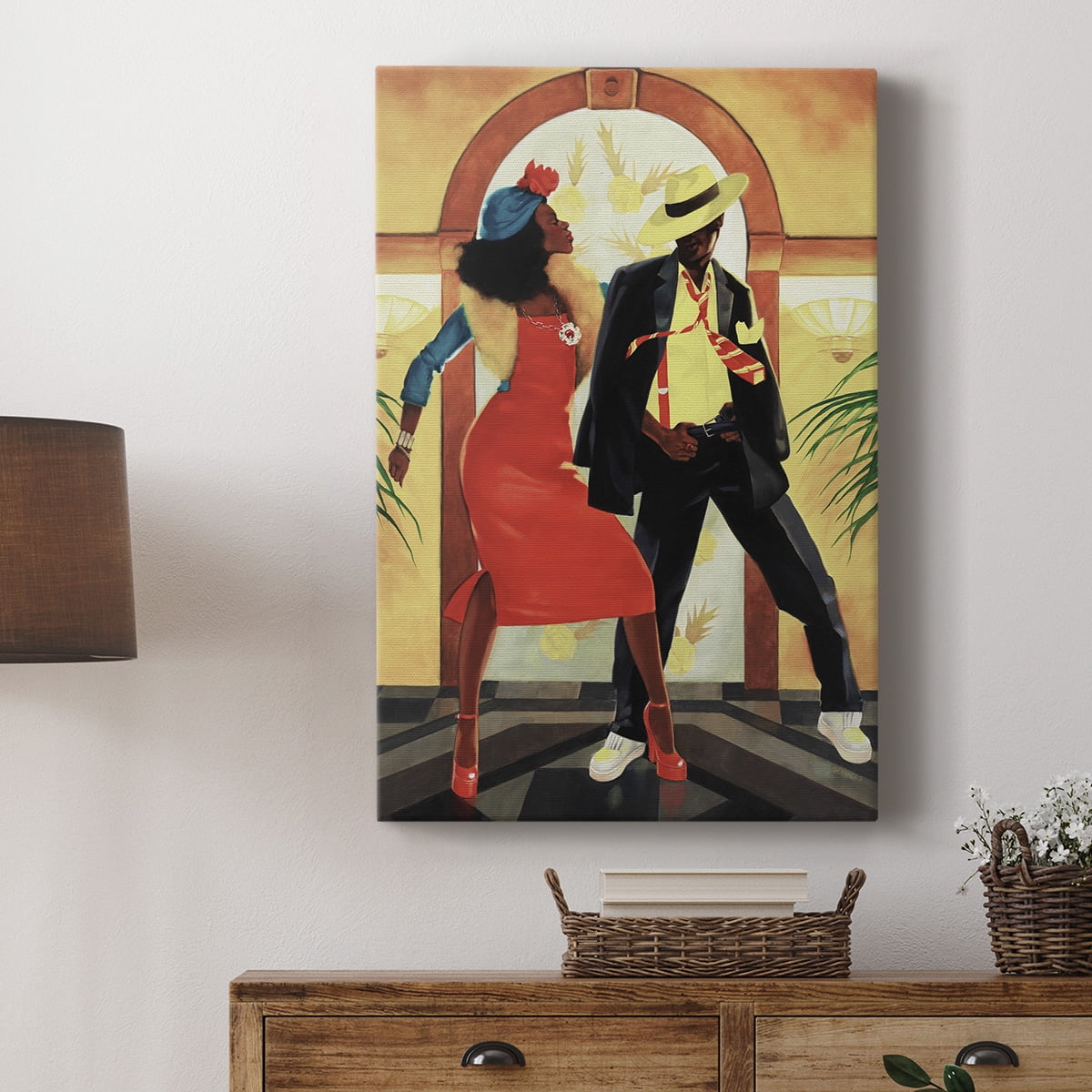 Night Out I Premium Gallery Wrapped Canvas - Ready to Hang