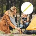 thumbnail image 4 of ZOURIH 4 Pcs 9 inch Plastic Tent Stakes Heavy Duty Beach Tent Pegs Canopy Stakes Accessories for Camping Outdoor Garden Decorations,Yellow, 4 of 7
