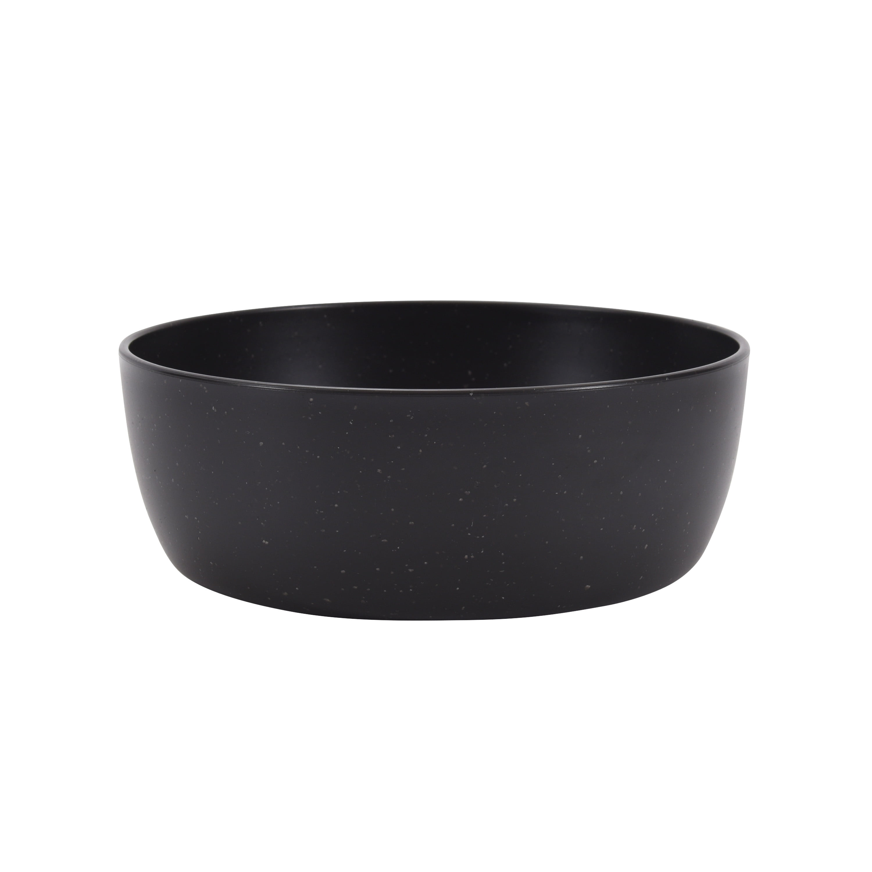 Mainstays Black 38-Ounce Eco-Friendly Recycled Plastic Dinner Bowl
