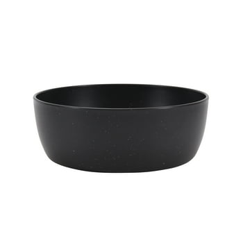 Mainstays Black 38-Ounce Eco-Friendly Recycled Plastic Dinner 